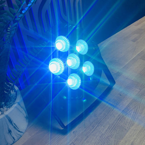 Stagg ECOPAR630 Flat Par Can Stage Light DMX 512 6 x 30 Watt LED