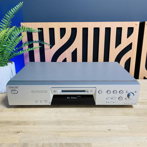 Sony MDS-JE480 Silver MiniDisc Recorder