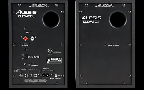 Alesis Elevate 3 Powered Desktop Studio Speakers PAIR