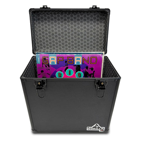 Gorilla GC-LP50 50x 12" Vinyl Record Box All Black