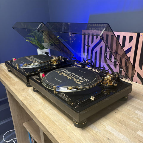 Technics SL-1200GLD Limited Edition Turntables (Pair)