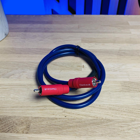The Chord Company Clearway Analogue RCA Interconnect Cable 1 Meter