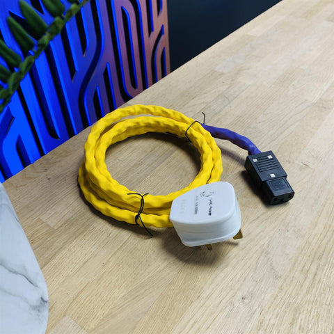 Russ Andrews Yello IEC Mains Power Kimber Kable 1.5M