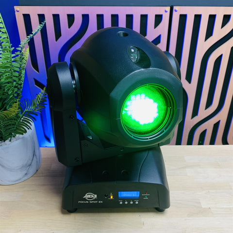 ADJ Focus Spot 2X 100 Watt LED Moving Head Disco DJ Light