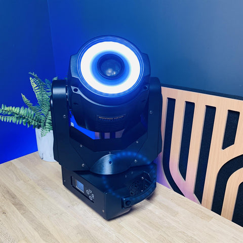Bluesea Lighting 3W Animation RGB Moving Laser Light With LED Ring