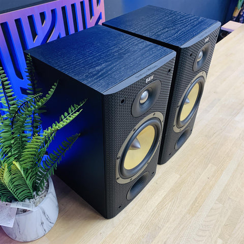 Bowers & Wilkins DM601 S3 Speakers (Pair) Black Ash