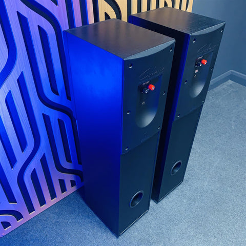 Kef CODA 9 Floor Standing Loud Speakers (Pair) Black Ash