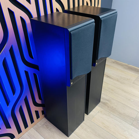 Kef CODA 9 Floor Standing Loud Speakers (Pair) Black Ash