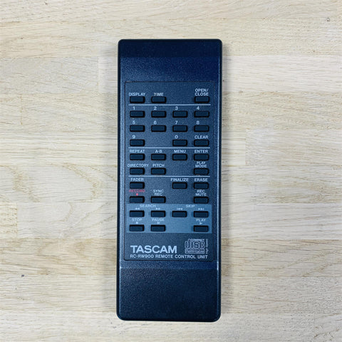 Tascam CD-RW900 MK II CD Recorder inc Remote