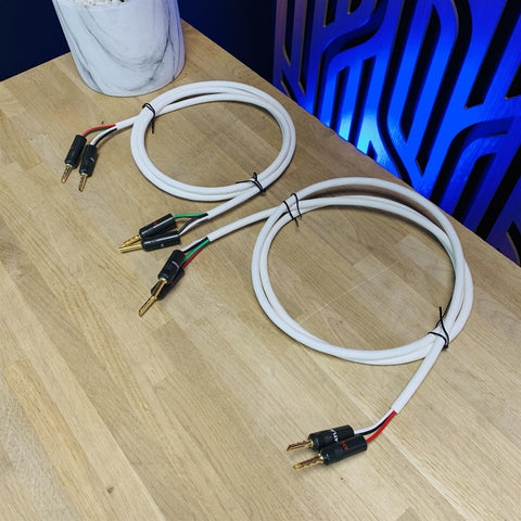 Atlas Install 4 Speaker Cable 1.6M (Pair) With Banana Terminals