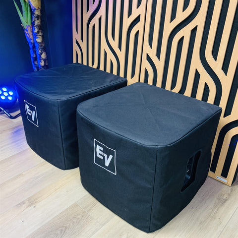 Electro Voice EV ZXA1 800 Watt 12" Active Powered Subwoofers (Pair) (Inc Covers)