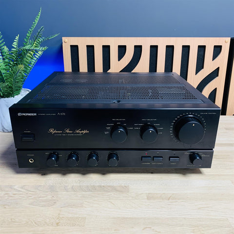 Pioneer A-676 Reference Series Stereo Amplifier