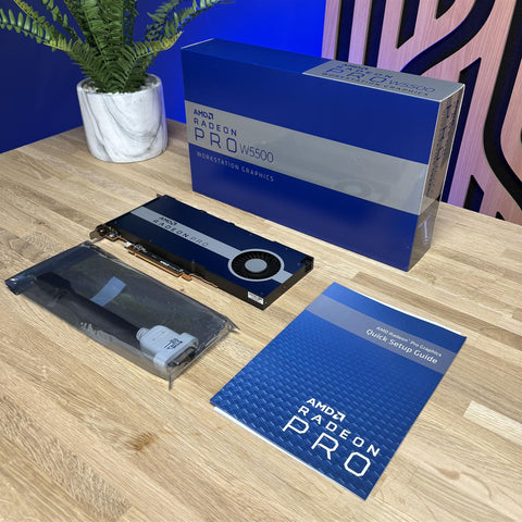 AMD Radeon Pro W5500 MBA GDDR6 8GB Retail Graphics Card