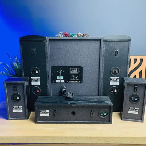 Onkyo 5.1 Speaker System (SKF-693, SKR-590, SKC-591N and SKW-591)