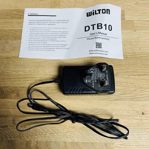 Wilton DTB10 30W RMS Bluetooth 4.0 Two Channel Digital Audio Amplifier Receiver