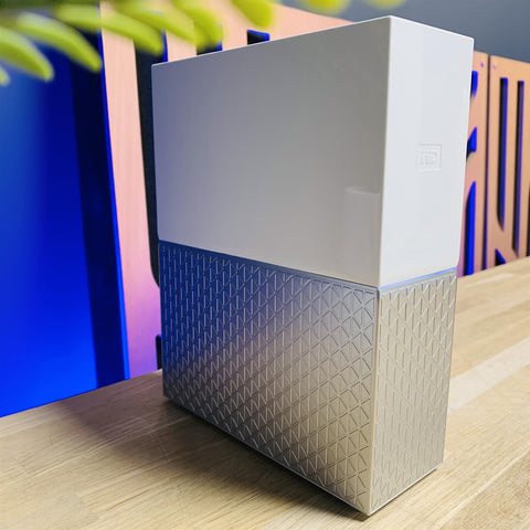 WD 8TB My Cloud Home Personal Cloud White Network-Attached Storage (NAS)