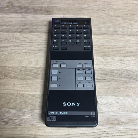 Sony RM-D350A CD Player Remote Control For CDP-505ESD CDP-222ESD