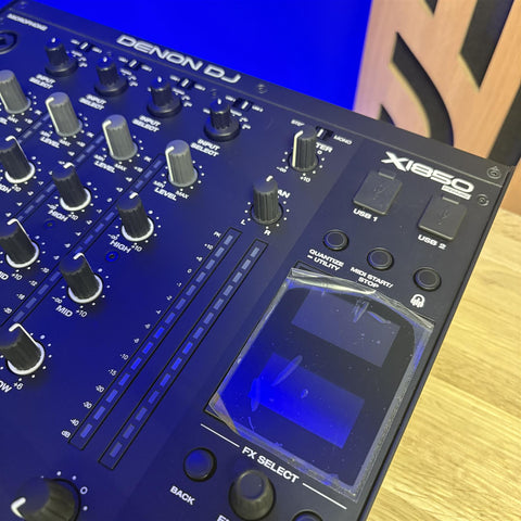 Denon DJ X1850 Prime 4-Channel Digital DJ Mixer