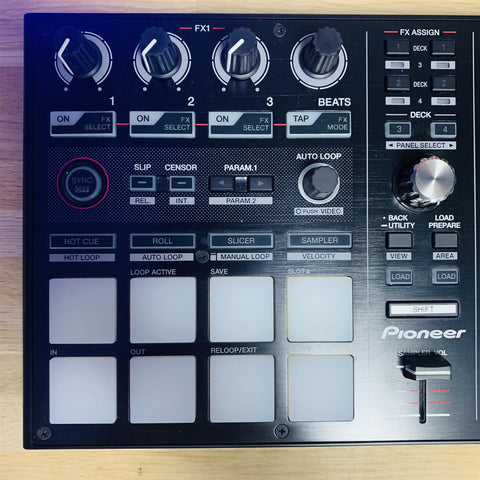 Pioneer DDJ-SP1 Sub Controller for Serato DJ Pro (Black) with UDG Case