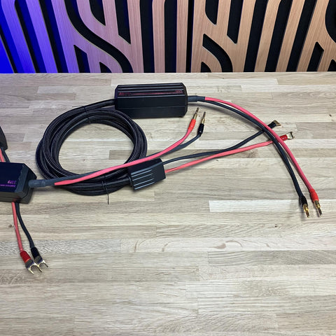 MIT AVT3 Speaker Interconnect Cable Banana Plug & Spade Terminated (Pair) 3m