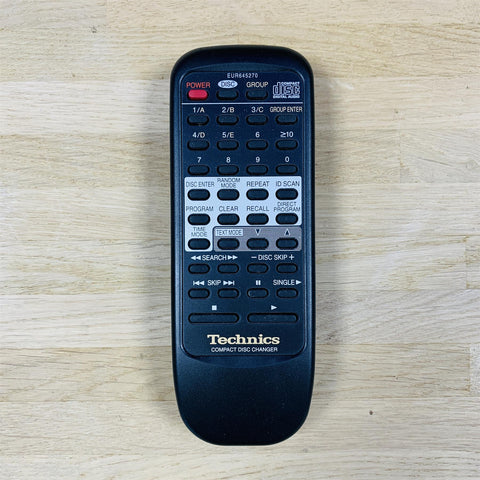 Technics SL-MC7 High-End 110 CD Changer with Original Remote Control