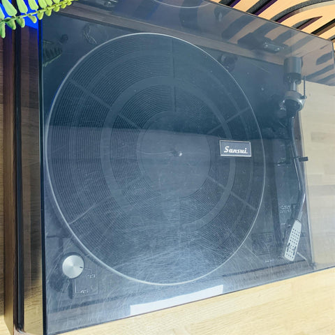 Sansui SR-212 Belt-Drive Auto Return Turntable
