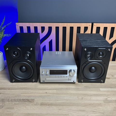 Panasonic SC-PMX94EG-S CD Stereo System DAB Bluetooth Inc Speakers