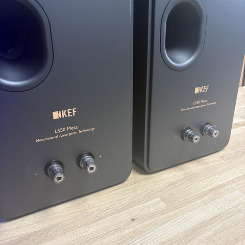 KEF LS50 Meta Carbon Black Speakers