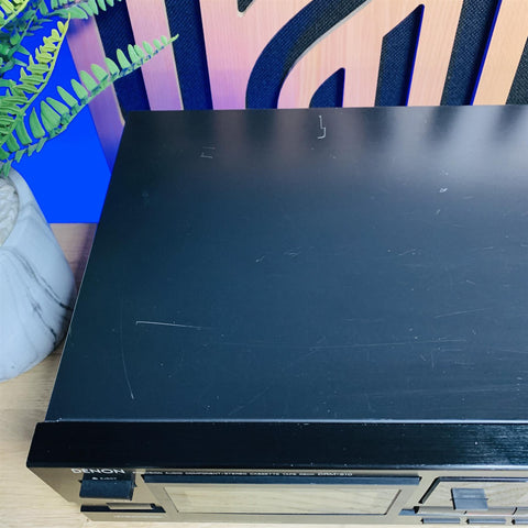 Denon DRM-510 Stereo Cassette Deck Tape Player