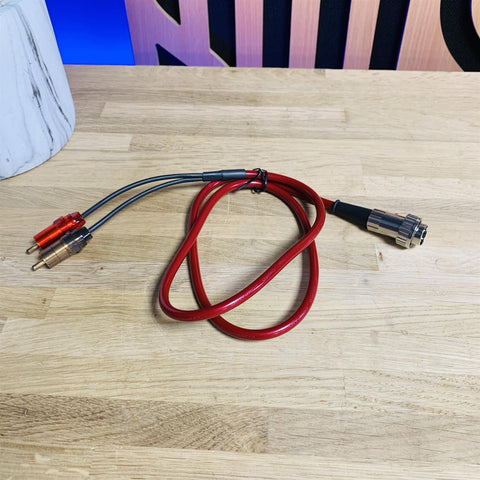 Chord Company Crimson Plus Interconnect Cable 5-pin din to 2xRCA 0.9m