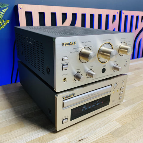 Teac A-H300 Integrated Stereo Amplifier + Teac PD-H300C CD Player Combo