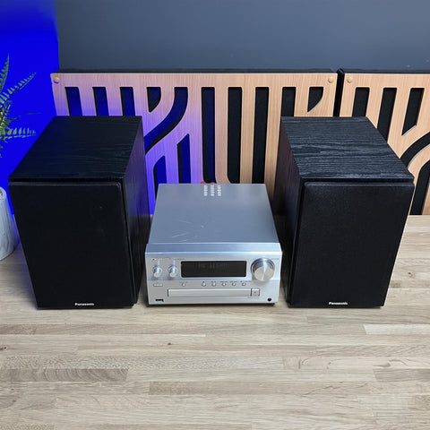 Panasonic SC-PMX94EG-S CD Stereo System DAB Bluetooth Inc Speakers