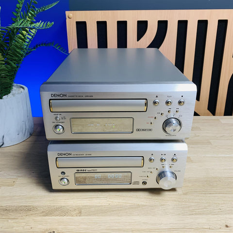 Denon M30 CD Receiver & Cassette Tape Deck Stack System