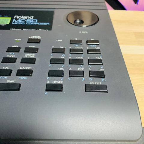 Roland MC-50 Micro Composer with AC Adapter and Owners Manuals