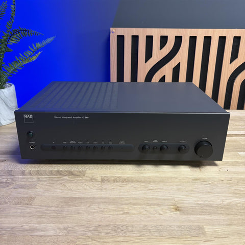 NAD C340 Integrated Amplifier With Remote