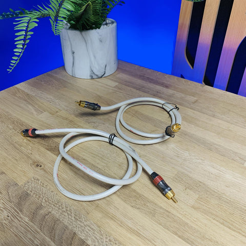 QED Qnect2 Balanced Low Level Signal Cable RCA Interconnect 1m (pair)