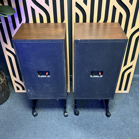 Tannoy Oxford Speakers x2 with Black Metal Stands