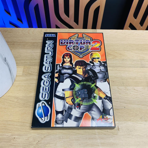 Sega Saturn Virtua Cop 2 Game Complete UK PAL