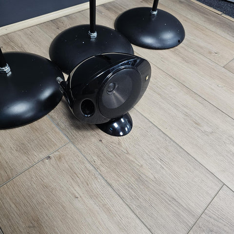 x5 Kef HTS/HTC 2001.3 (4 x 90cm floor stands, x1 tabletop stand)