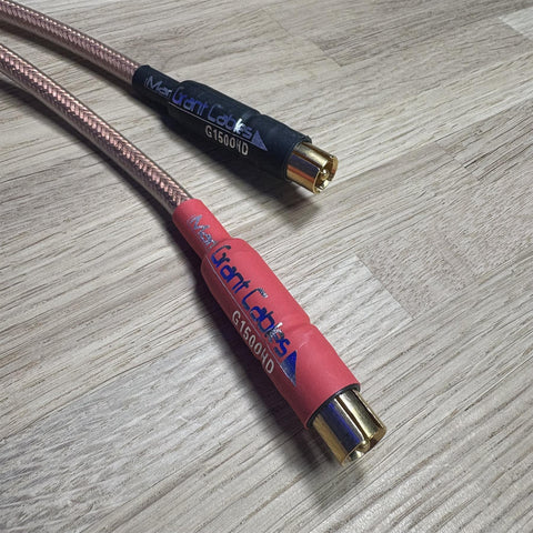 Mark Grant G1500HD RCA Interconnects Cable Pair (0.8m length)