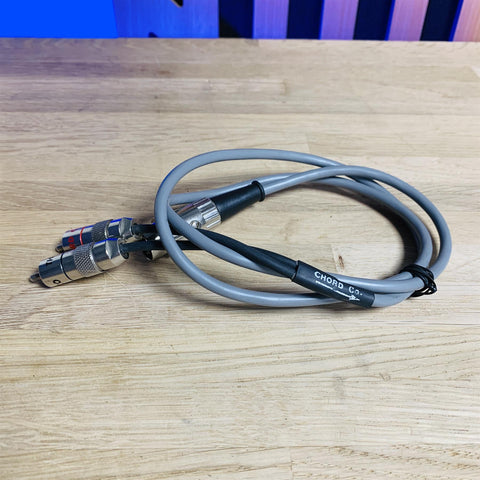 Chord Company Chrysalis Interconnect Cable 5 pin Din to 2 x RCA 0.9m