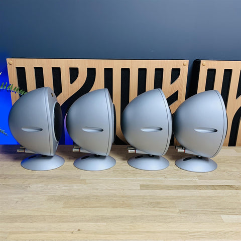 KEF HTS 2001.3 Egg Satellite/Surround Sound Speaker (Package of 5)