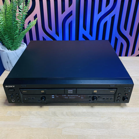 Sony RCD-W100 CD Recorder Inc Remote