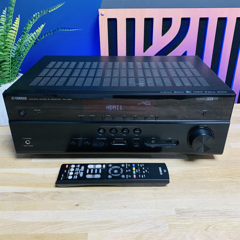 Yamaha MusicCast RX-V481 5.1 Bluetooth AV Receiver w/ Remote