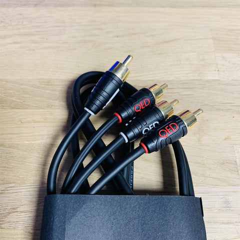 QED Profile Compact Precision Audio Cable 1m (Pair)