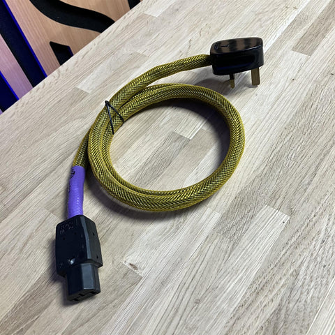 Russ Andrews Yello IEC Mains Power Kimber Kable 1m