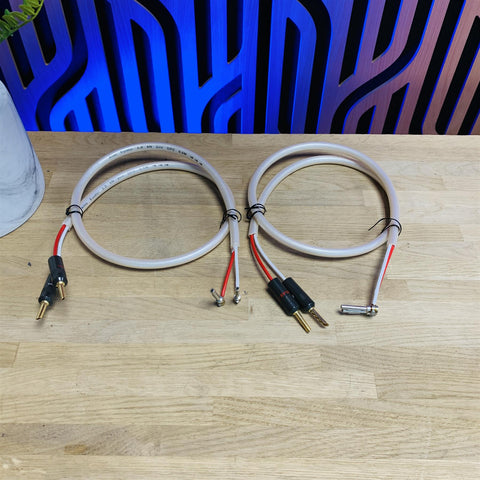 Atlas Equator 2.0 Speaker Cable 0.5M (Pair) With Banana Terminals