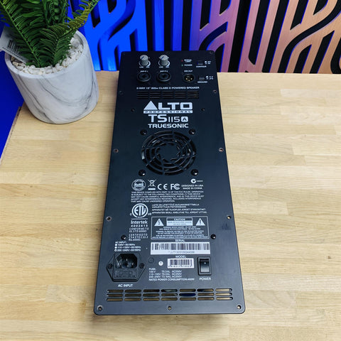 Alto TruSonic TS115A Rear Plate Amplifier