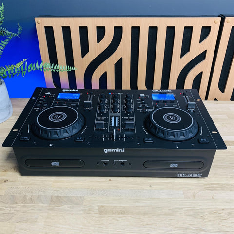 Gemini CDM-4000BT Dual CD/USB Media Player