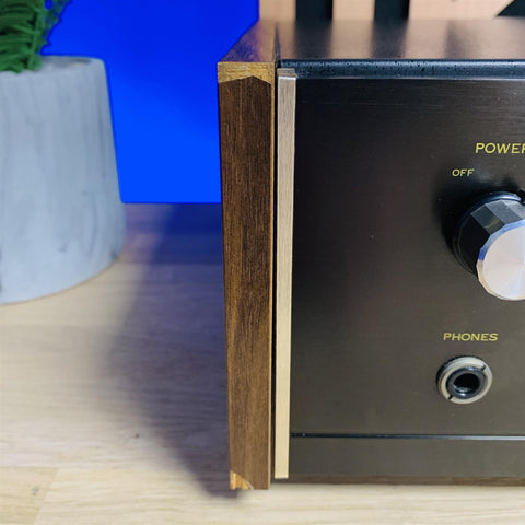 Vintage Sansui AU-101 Stereo Amplifier Phono Input - Box & Paperwork